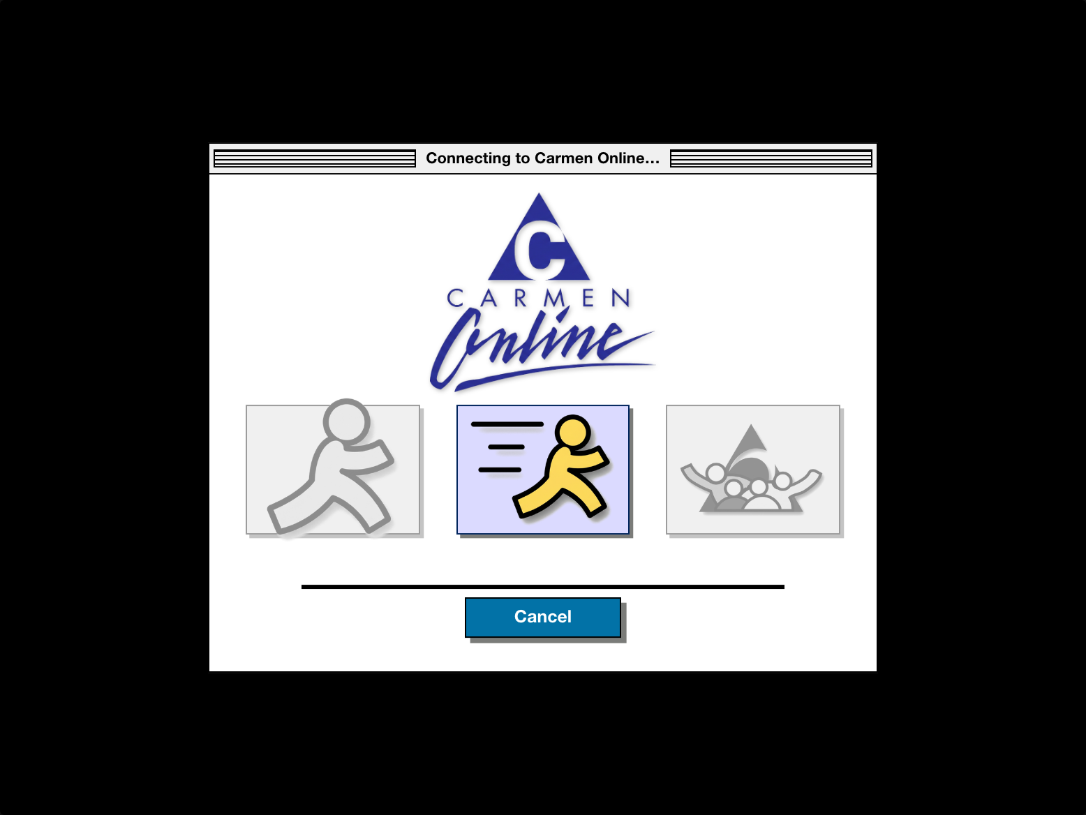 The Dial-up screensaver